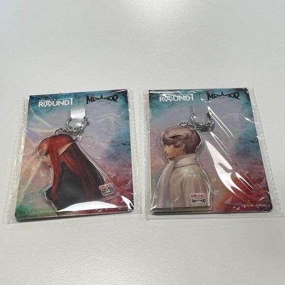 NEW x2 Metaphor ReFantazio Acrylic Keychain Hulkenberg Strohl Round 1 Anime Toy - Picture 2 of 5